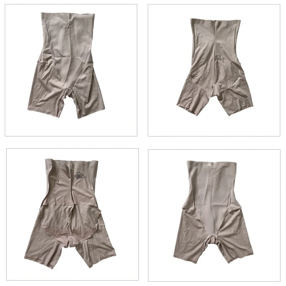MAIDENFORM‎ WOMEN’S Shapewear SET Nude Adjustable Straps Grip Tape Slimming M